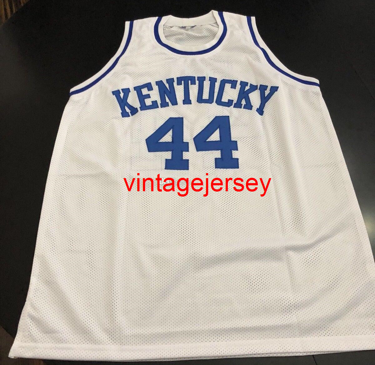 

Dan Issel #44 Kentucky the hourse Wildcats Retro Basketball Jersey Mens Stitched Custom Number Name Jerseys, White