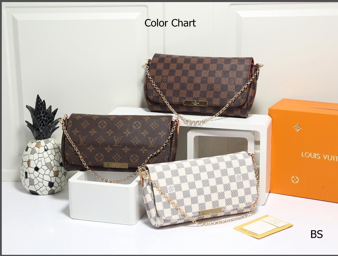 

new LV LOUIS 1 VITTON FAVORITE Women Shoulder Bag Leisure Crossbody Chain Bags Small PU Leather Messenger Bag Lady Handbags