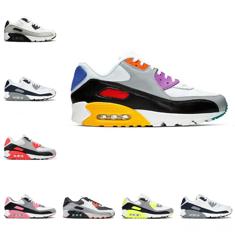 

High Quality Classic 90 90s Sports Shoes Mens Women Infrared Mash Leather Triple Black White Volt Yellow Camo Green Grey Airs Dot Navy Blue Rose Moss Trainer Sneakers, Please contact us
