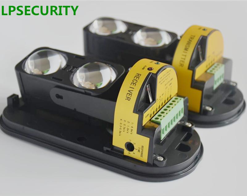 

Poelectric Dual Beam Sensor Active Infrared Intrusion Detector IR Outdoor Perimeter Wall Window Fence Alarm Systems