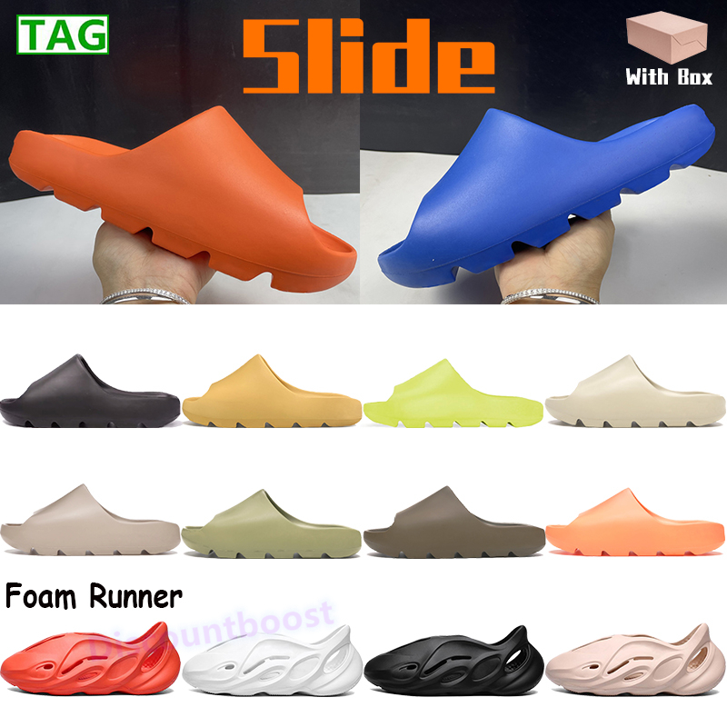 

Enflame orange enfora slide men women slippers glow green resin pure earth brown core foam runner bone white ararat mens summer sandals shoes, Bubble wrap packaging