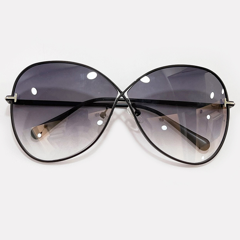 

High Quality Oversized Sunglasses Men 2021 Fashion Luxury Brand Round Sun Glasses for Women UV400 Lentes De Sol Mujer