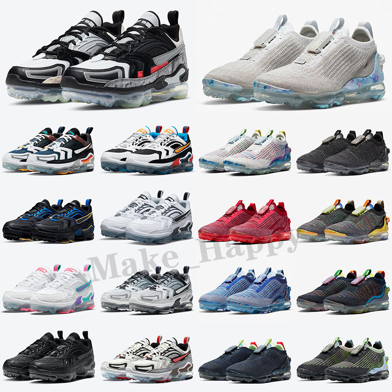 

2021 FK Runner Sneakers Running Shoes Womens Mens Black Pink Grey Obsidian Oreo White Stone Blue Team Red Light Dew Neon Trainers Outdoor Eur 36-45, Color 12