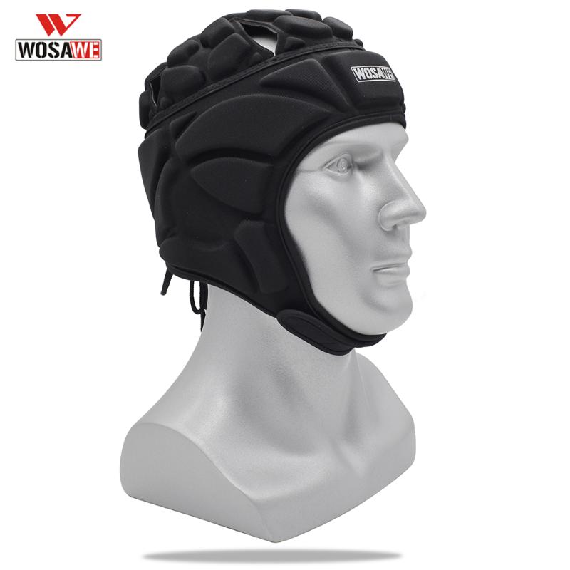 

Football Soccer Goalkeeper Helmet Bongrace Adjustable Rugby Cap Head Guard Goalie Hat Protector Cycling Sking Skateboard Caps & Masks, Bl329