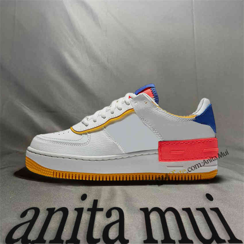 

Top Quality 2021 Designers Men Women Platform Running Shoes White One Blue Sapphire Barely 1 Volt Shadow Spruce Aura Outdoor Sneaker yellow, Bubble wrap packaging