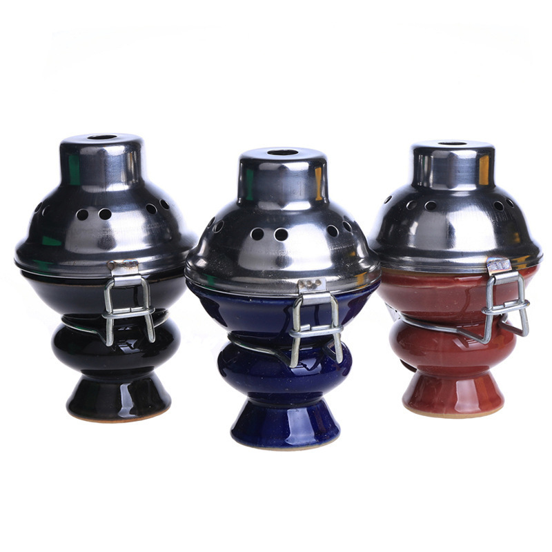 

Hookah Arab Accessories Anti Wind Water Smoke Pot Ceramic Bowl