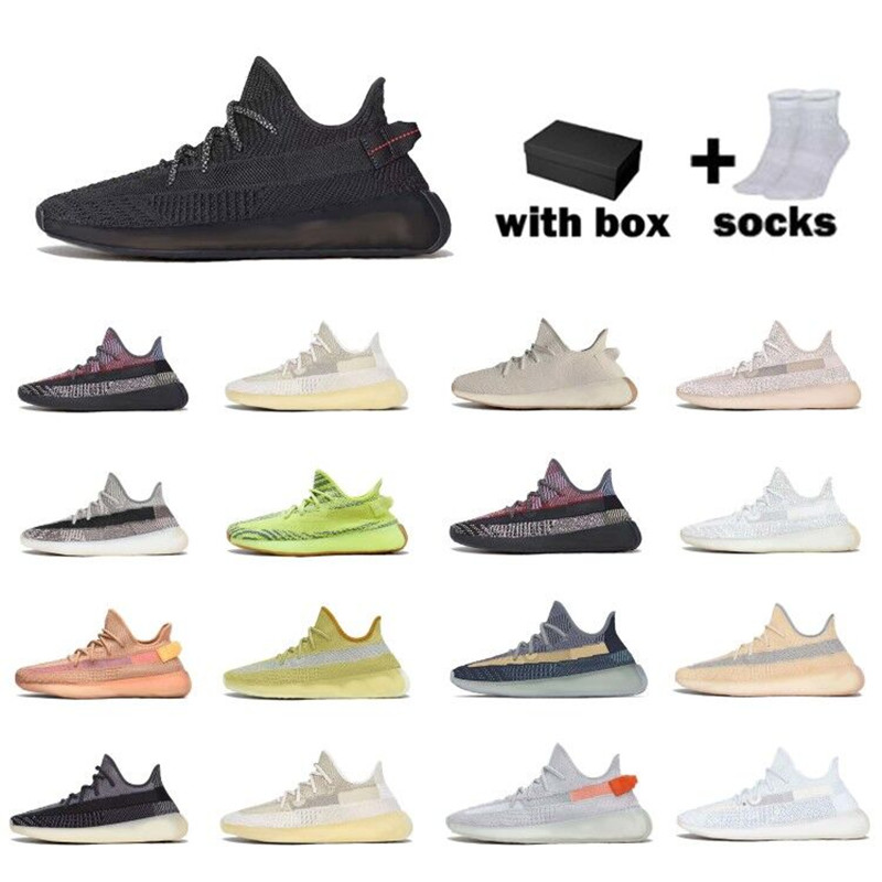 

2021 Static Reflective v2 Beluga 2.0 Running shoes sesame butter black white breds oreos sports sneakers size 36-47 without box ikkprv, Khaki