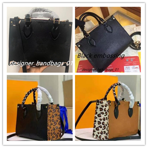 

designer tote bag branded crossbody mini luxurys bags handbag women m45779 ladies fashion onthego pm classic letter purse 25*19.5*11cm
