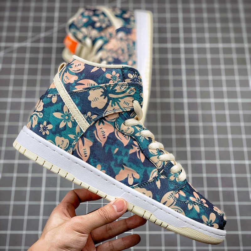 

2021 Top Quality Casual Shoess kateboard shoe High Pro Hawaii SB Dunks Designer Independent Brand Low Trainer Platform Sneaker With Box