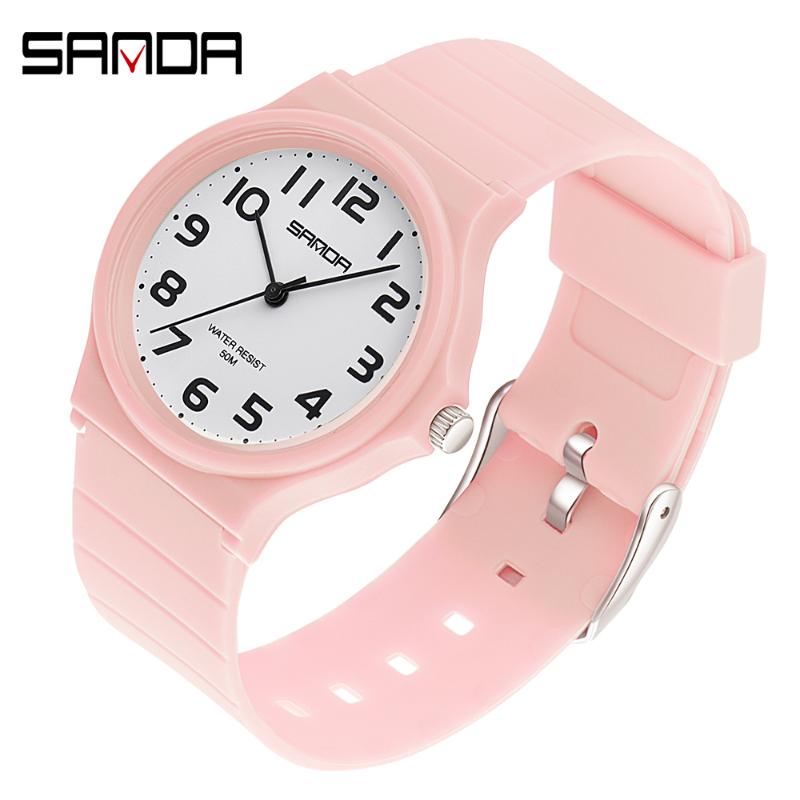 

Watches For Women Ladies Watch Fashion Quartz Wristwatches Round Small Clock Gifts Korean Ins Style Egirls, Slivery;brown