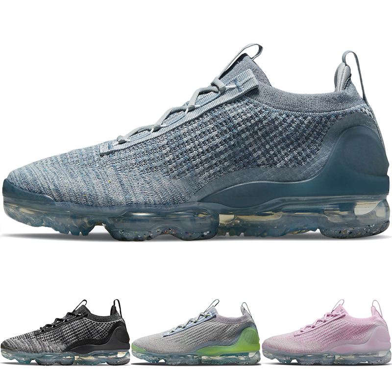 

New 2021 FK Triple Black Anthracite Men Running Shoes Particle Grey Liquid Lime Cushion Male Trainers White Pink Women Sneakers, V21-14