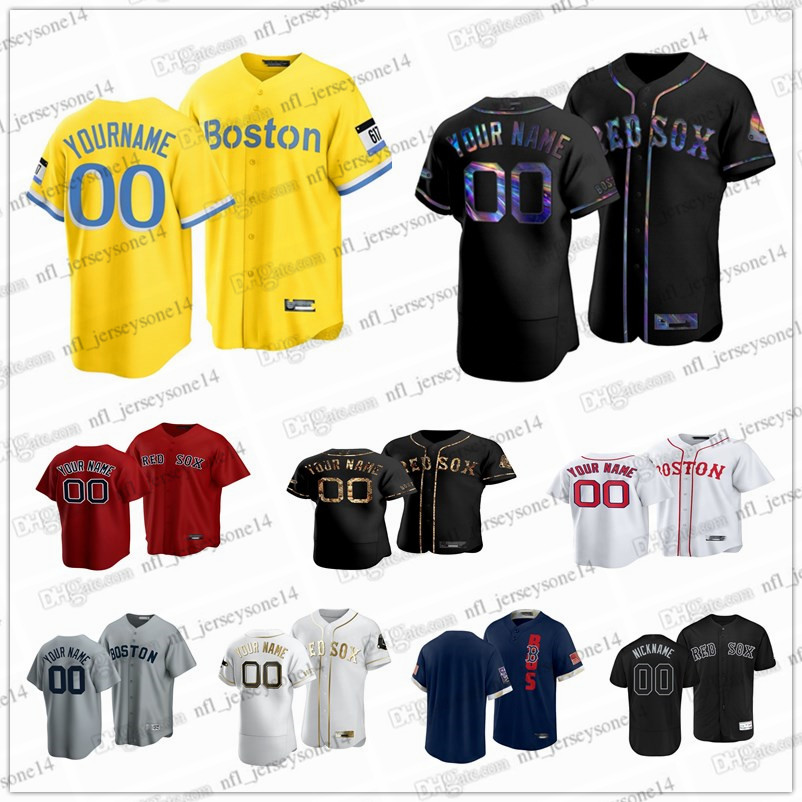 

custom red mens Women youth sox white gray 2021 alternate Throwback jerseys
