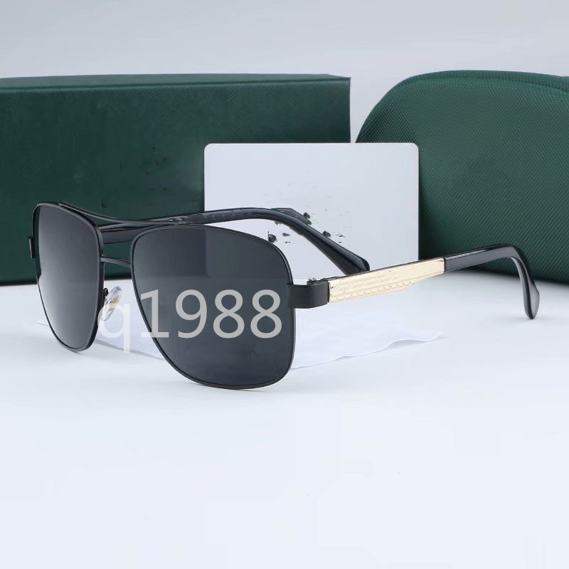 

Brand designer Classic Round Polarized Sunglasses driving Eyewear Metal Gold Frame Glasses Men Women Sunglasses Polaroid glass Lens 3547F
