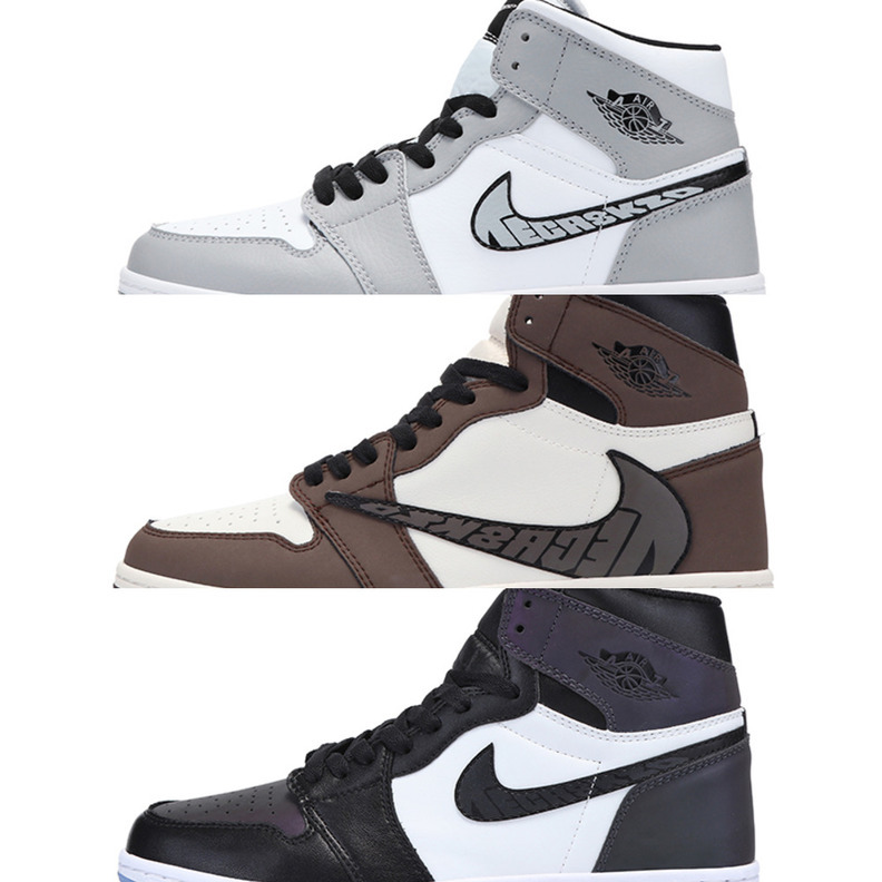 

1s basketball shoes Black Gym Red Bred Toe aj chicago banned Game Royal Fragment Shadow dunk mocha smoke grey court purple gold top universi