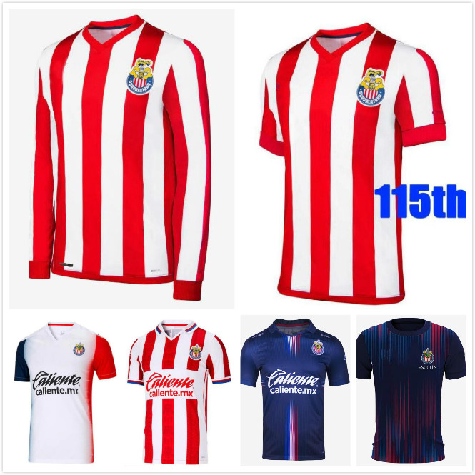 

20 21 22 Chivas soccer jerseys 115th Anniversary 2021 liga mx Guadalajara Home 115 year football shirt A.VEGA MACIAS U.ANTUNA C.CALDERON BRI, Black;yellow