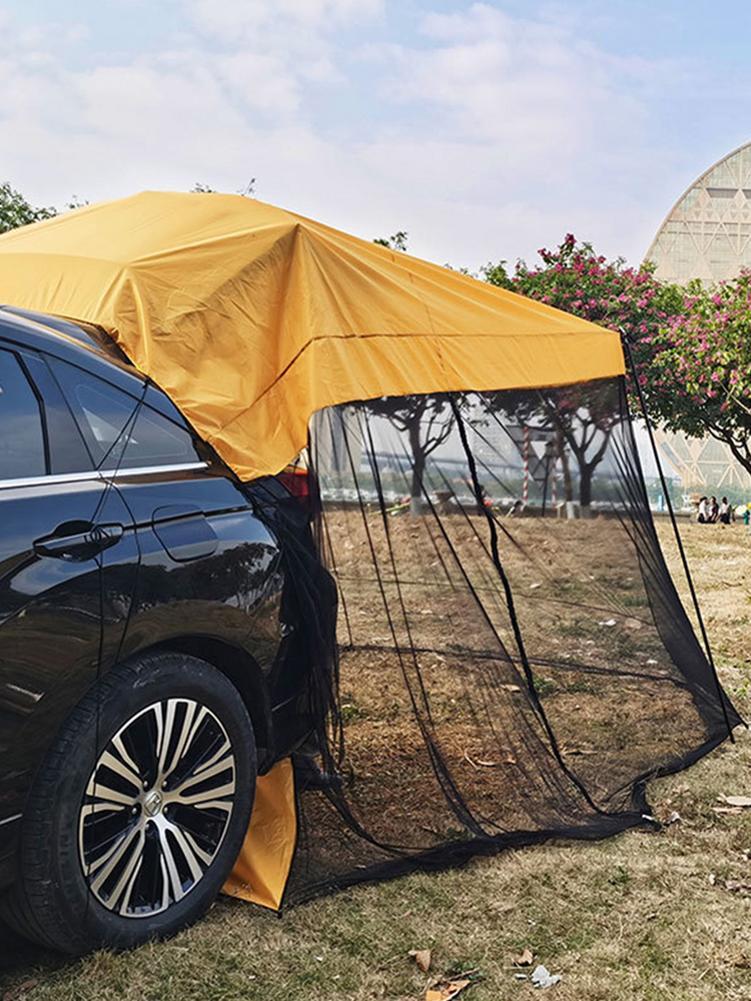 

Tents And Shelters Car Rear Extension Sunshade Tent Vehicle Trunk Side Awning SUV Off-road MPV Canopy Camping