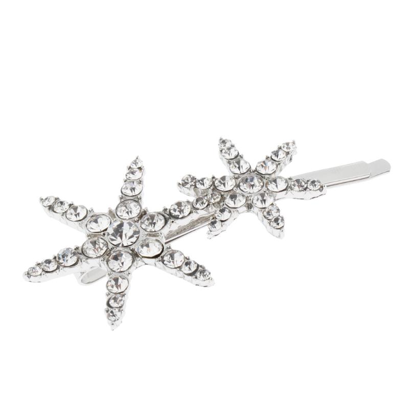 

Hair Clips & Barrettes Sweet Lovely Six-pointed Star Shape Hairpin Clip Women Bridal Jewelry, Golden;silver
