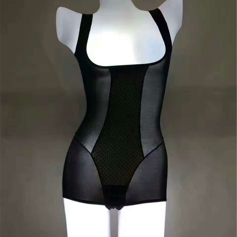 Body suit caffeine Italian shaping Jumpsuit beauty salon body carving triangle corset-image-702903131