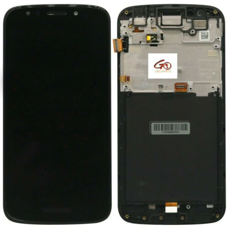 Lcd Display Screen Panel for Motorola moto E5 Play 5.2 Inch Mobile Phones Replacement Parts With Frame Black-image-462074415