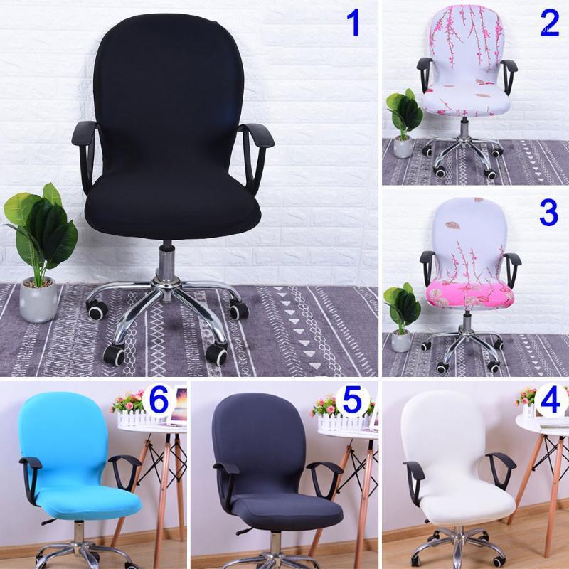 

Swivel Chair Cover Elastic Removable Printed For Computer Office DSD666 Covers