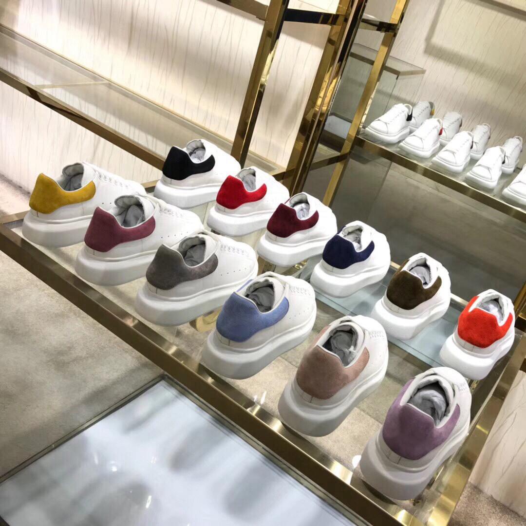 

Luxury Designer Men Women White Casual Shoes Espadrilles Flats Platform Oversized Espadrille Flat Sneakers With Box Size 36-45 Q-40, Link products:#34