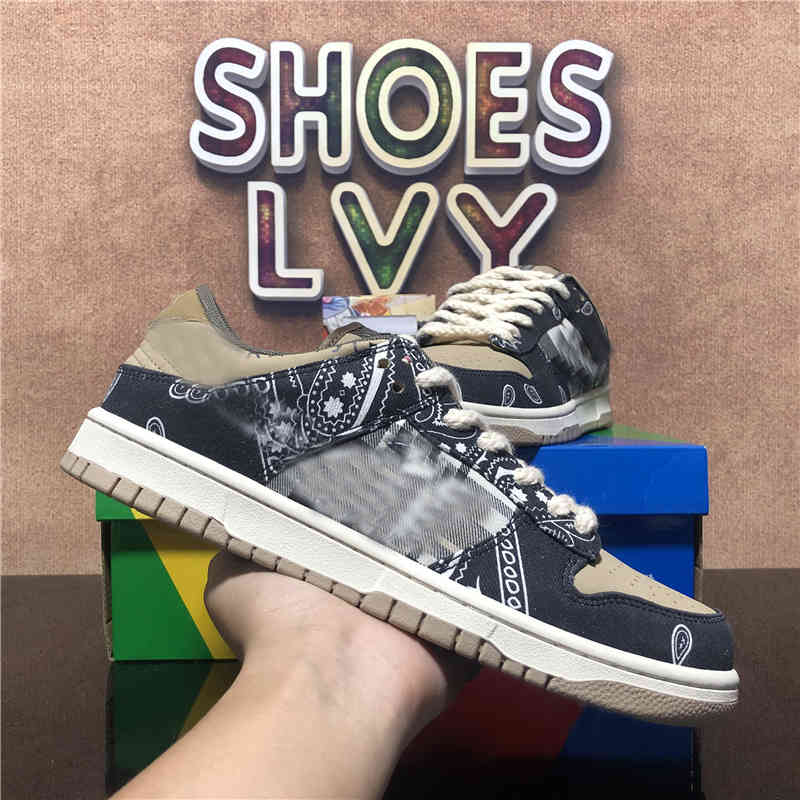 

Top Quality Night of Mischief Mens Womens SB Low Designers Shoes UNC Toy Kentucky Travis Scotts Concepts Purple Bears Men Sport Trainer