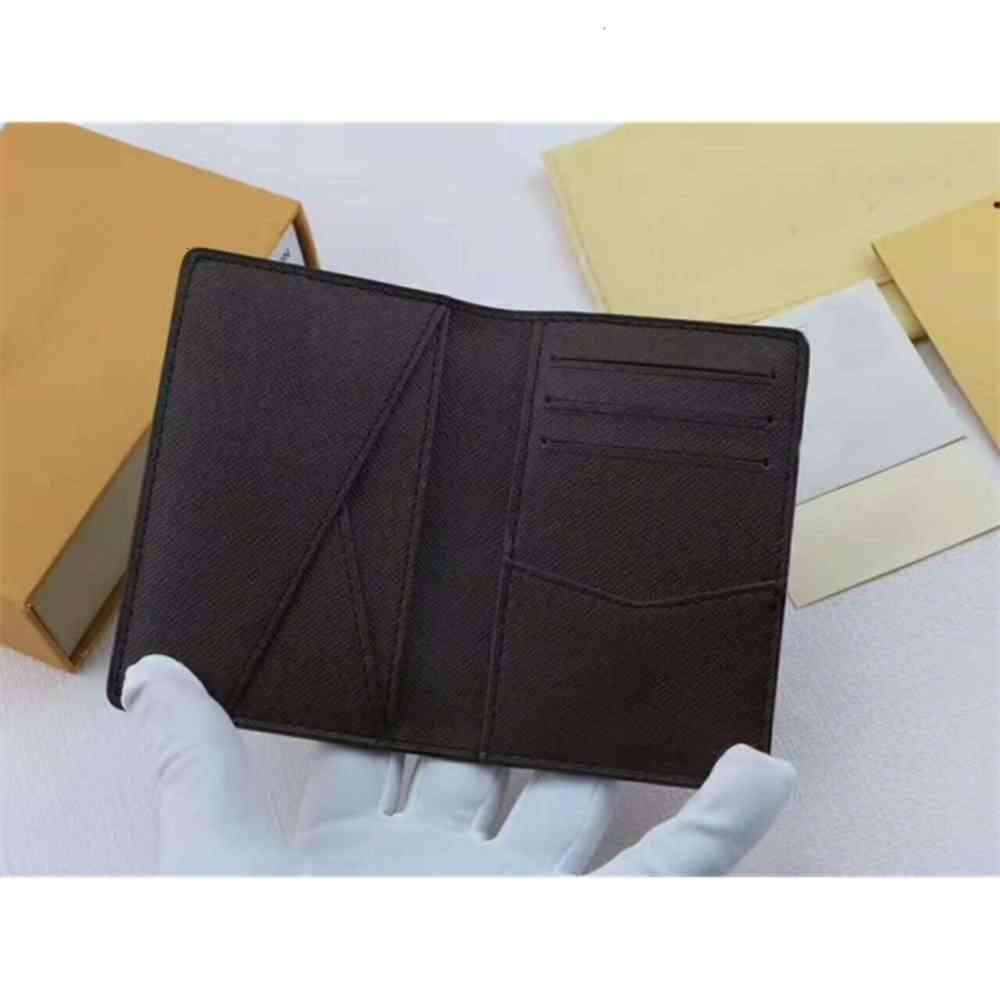 

Brand PASSPORT COVER famous card holder bags NM men/women N63144 purse id wallet bifold With Box dust bag CX#3 sportszones lesvago, Color a : don't choose this color