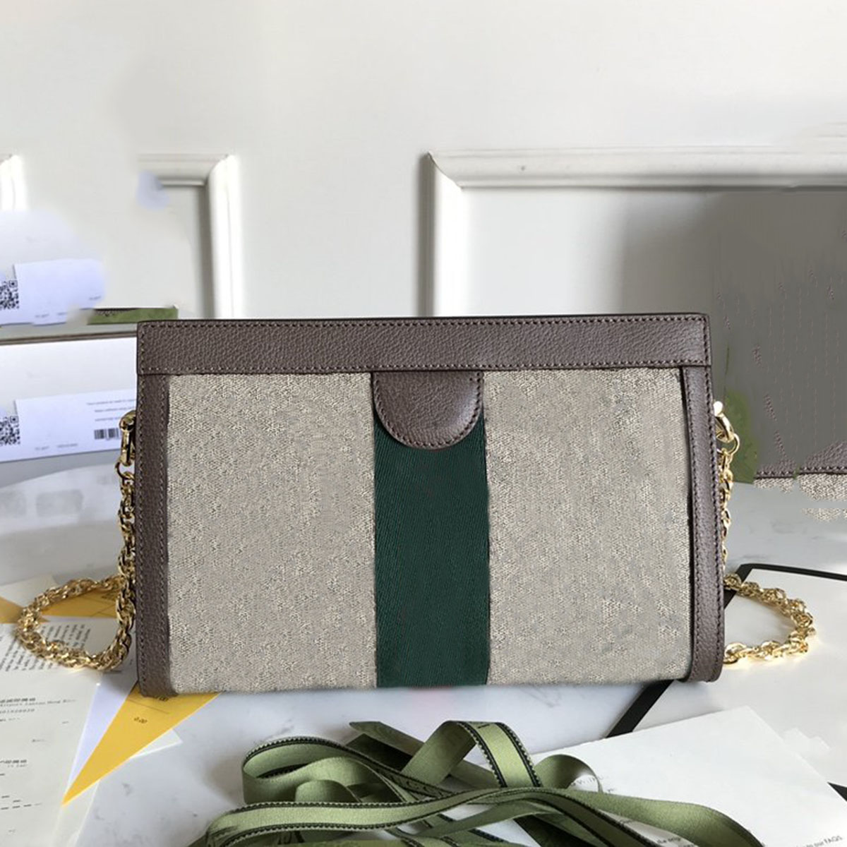 

Women Luxurys Chain SHoulder Bags Crossbody Fashion Lady Tote Handbags Purse Messenger Bag, Biege