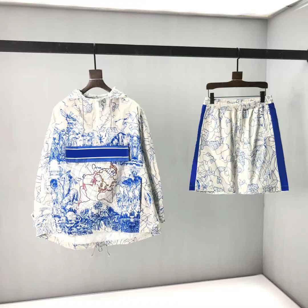 

2021ss spring and summer new high grade cotton printing short sleeve round neck panel T-Shirt Size: m-l-xl-xxl-xxxl Color: black white mnw2, Set