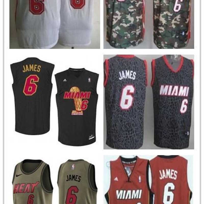 

2021 Kemba Miami Basketball jerseys Heat 6 LeBron James New for shop Fan Edition Men women youth Basketball Jersey, Black