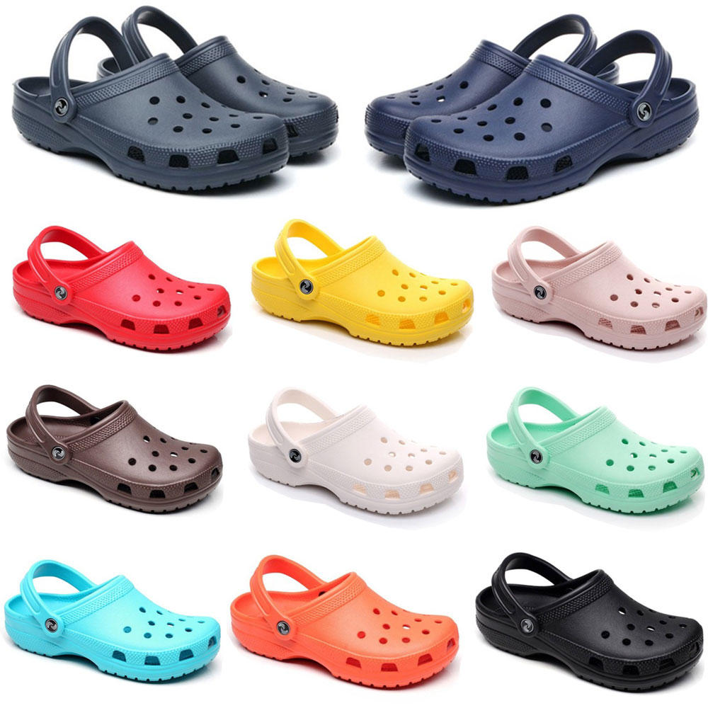 

2021 New Arrival Fashion Slip On Casual Beach Clogs Waterproof Sandals men Classic Nursing Hospital Women Slippers Work Medical Shoes