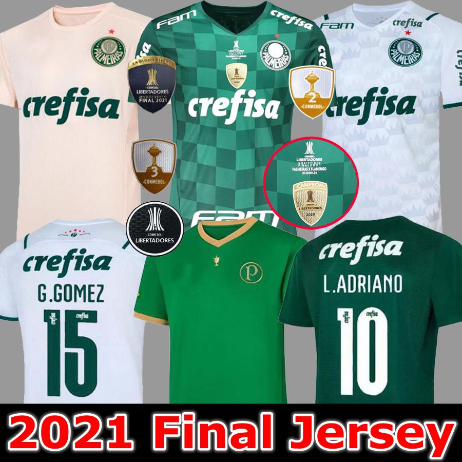 

finals 2021 Palmeiras soccer jerseys 20 21 HOME AWAY 75TH Libertadores jersey L. ADRIANO RAMIRES DUDO GOMEZ Veiga Willian Roni football shirts FELIPE MELO, 21 22 third jersey