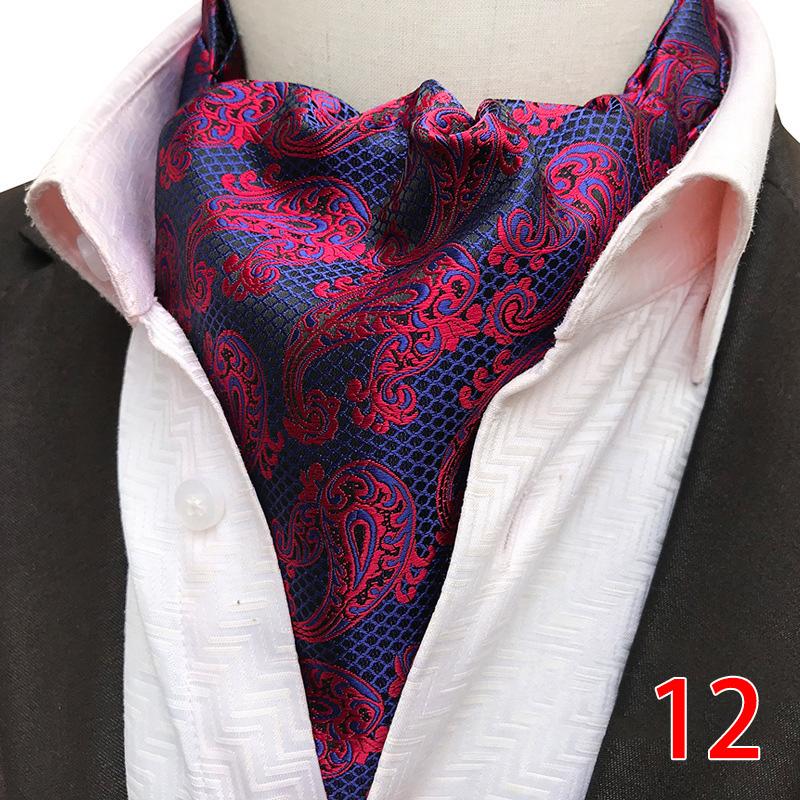 

Scarves Men Cravat Neck Ties Warm Gift For Wedding Party Prom Business Suit TC21