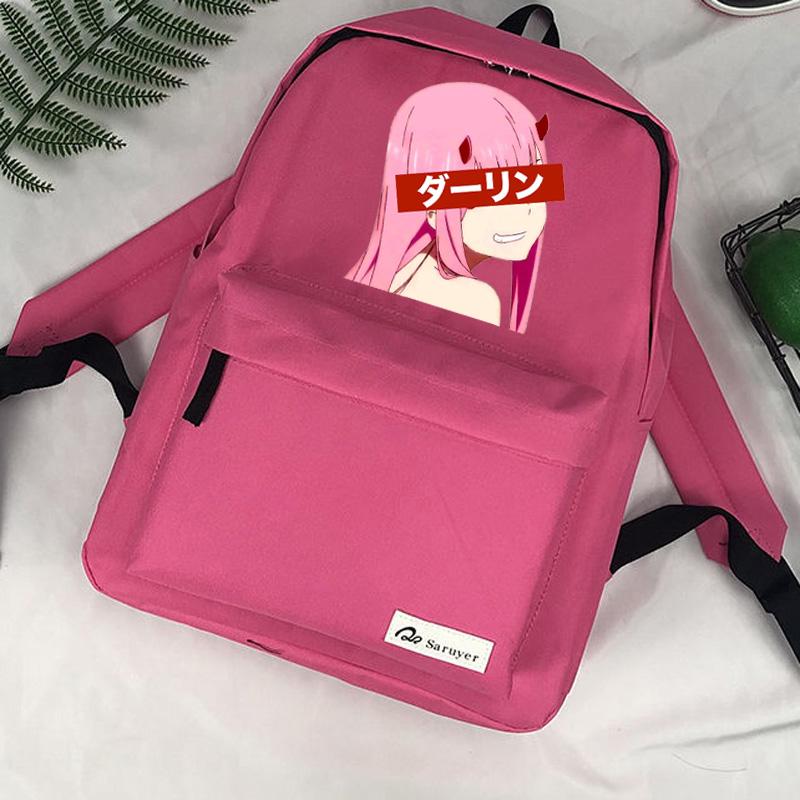 

Darling In The Franxx Bolsas Mochilas Bags Laptop Fashion Designer 2021 Sac A Dos Ladies Bolso Mujer Infantil Backpack