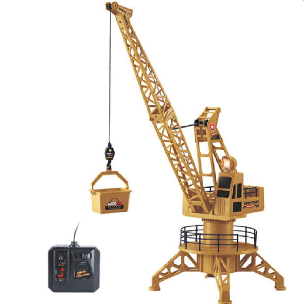 

Electric/RC Car Remote control tower crane xieming electric by wire engineering vehicle simulation model