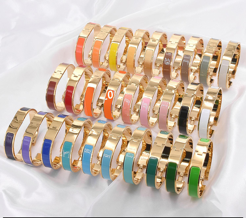 Fashion High Quatity H Buckle Lady Sterling Silver Bangle Men Gold Bracelets Designer Luxury Jewelry Women's Bracelet And Original Box-image-740112788