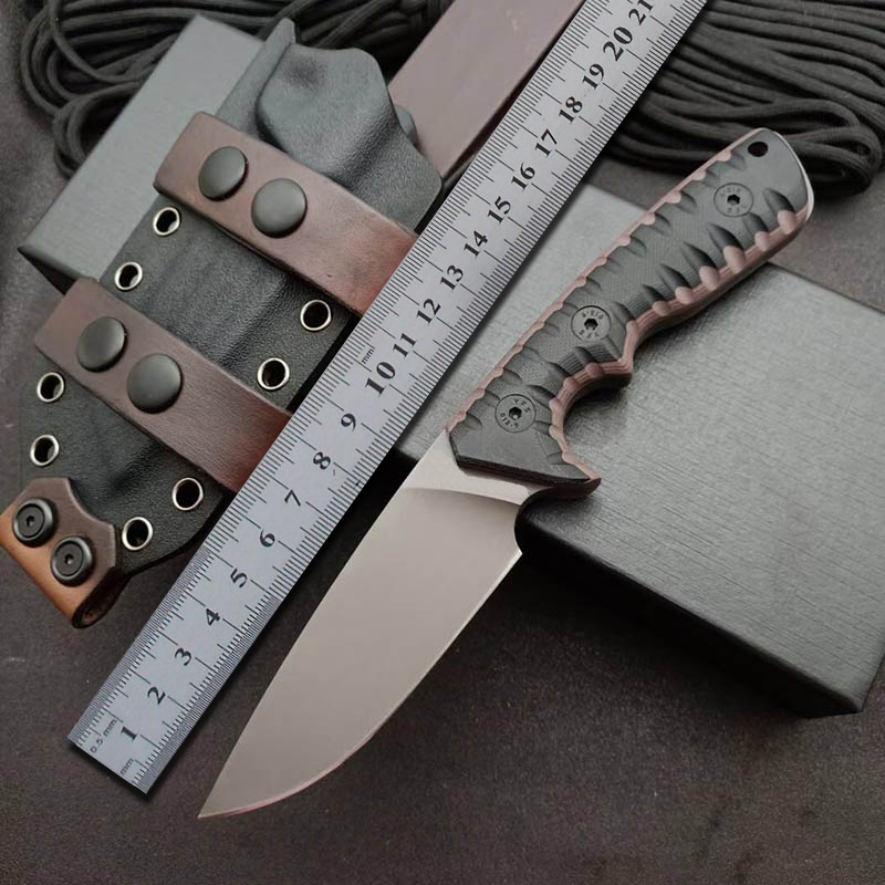 

Miller Bros M27 Tactical Straight knife DC53 Camping EDC Combat self defense Hunting Survival knives BM 176 133 15200 3310 3400 26sxp UT85