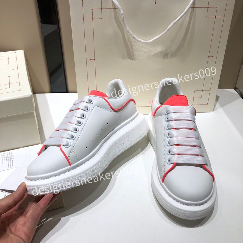 

top quality boots designer women Leather Lace Up white men espadrilles oversized flats platform casual espadrille 34-46, 14