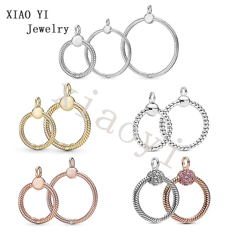 

Other 2021 S925 ! Sell Like Cakes! O Pendant Original European Necklace DIY Charm Jewelry A Variety Of Color Choices Female
