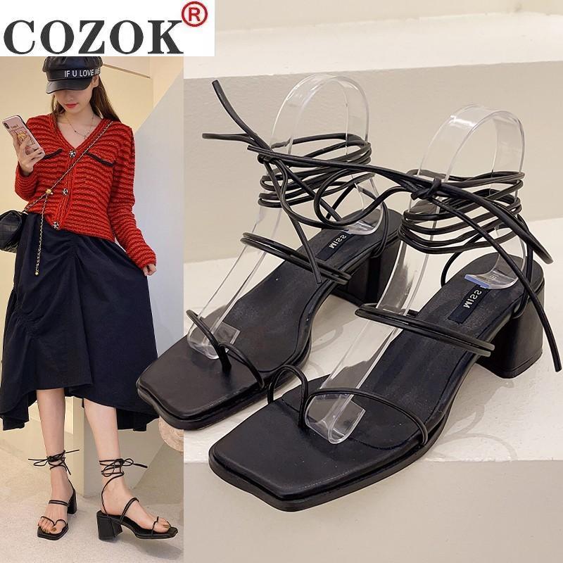 

Clear Heels Med Flip Flops Platform Fashion Womens Shoes 2021 Bohemian Sandals Suit Female Beige Medium Corrective Luxury Boho, Black