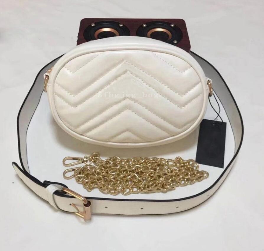 

Woman Waist bags Bumbag CrossBody Women Chain Shoulder Bag Lady Fanny Packs Leather waists pack purse, Picture