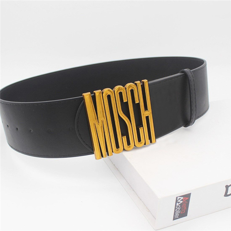 

Classic Wide Buckle Leather Belt For Women Luxury Designer Fashion Ladies Big Gold Waistband High Quality Woman Belt Cintura Ceinture 6.8cm, Free