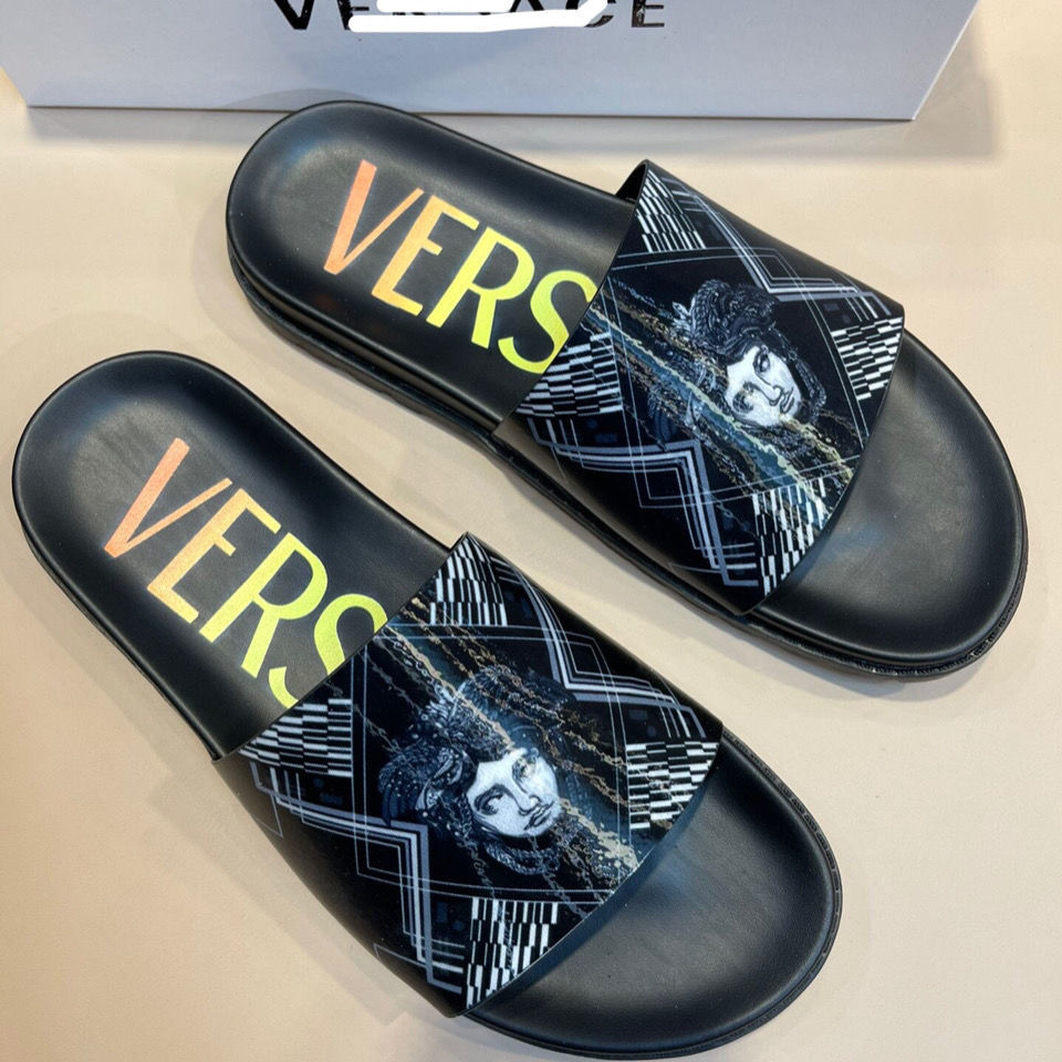 

High Version Men Shoes Slippers Korean Flip Flop Sandals Soft Soled Casual Sandals, Black
