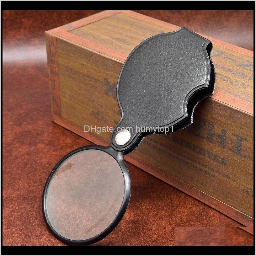 

Mini Pocket 8X 50Mm Folding Magnifier Magnifying Eye Loupe Glass Lens Foldable Jewelry Loupes Outdoor Gadgets Cca11598 100Pcs Yfaku S9J25