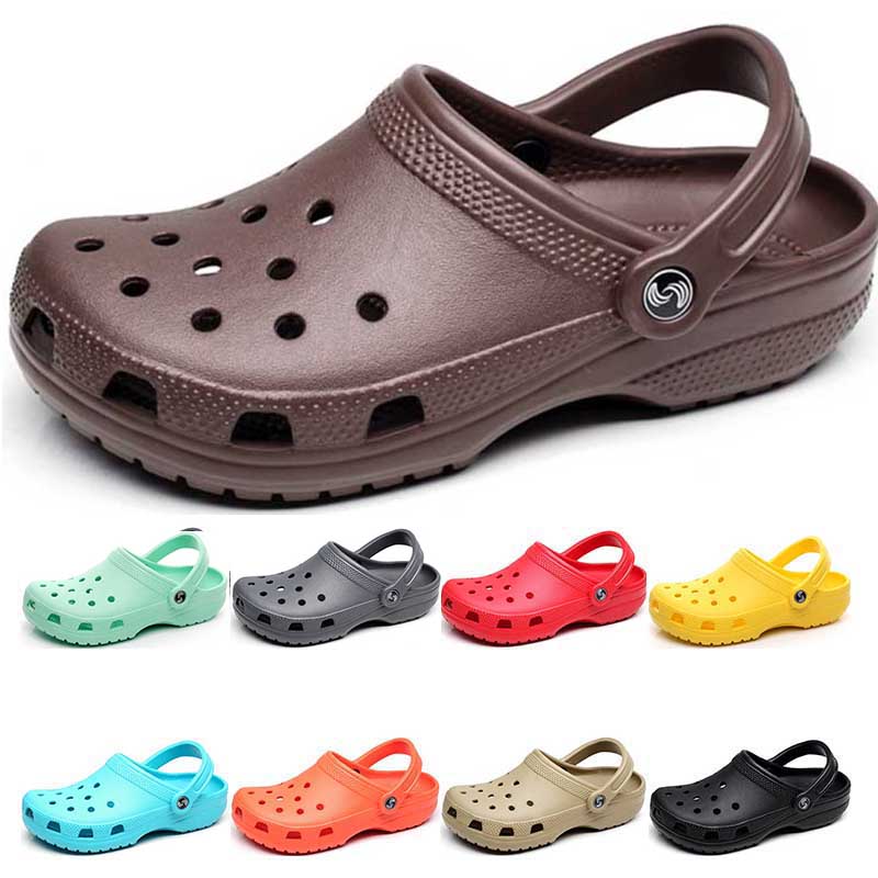 400 sandales de mode hotsale Slip sur casual plage imperméable chaussures hommes classiques soins infirmiers sabots hôpital femmes pantoufles tra