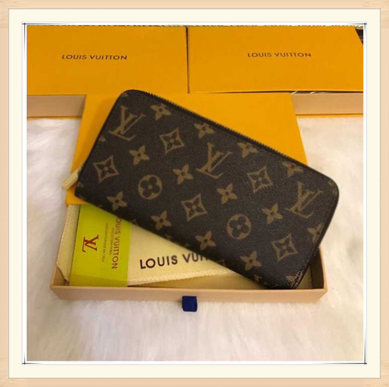 

2021 Designers Men Women Leather Single Zipper Wallet Lady Ladies Long Purse Coin Card LV LOUIS Bags VITTON