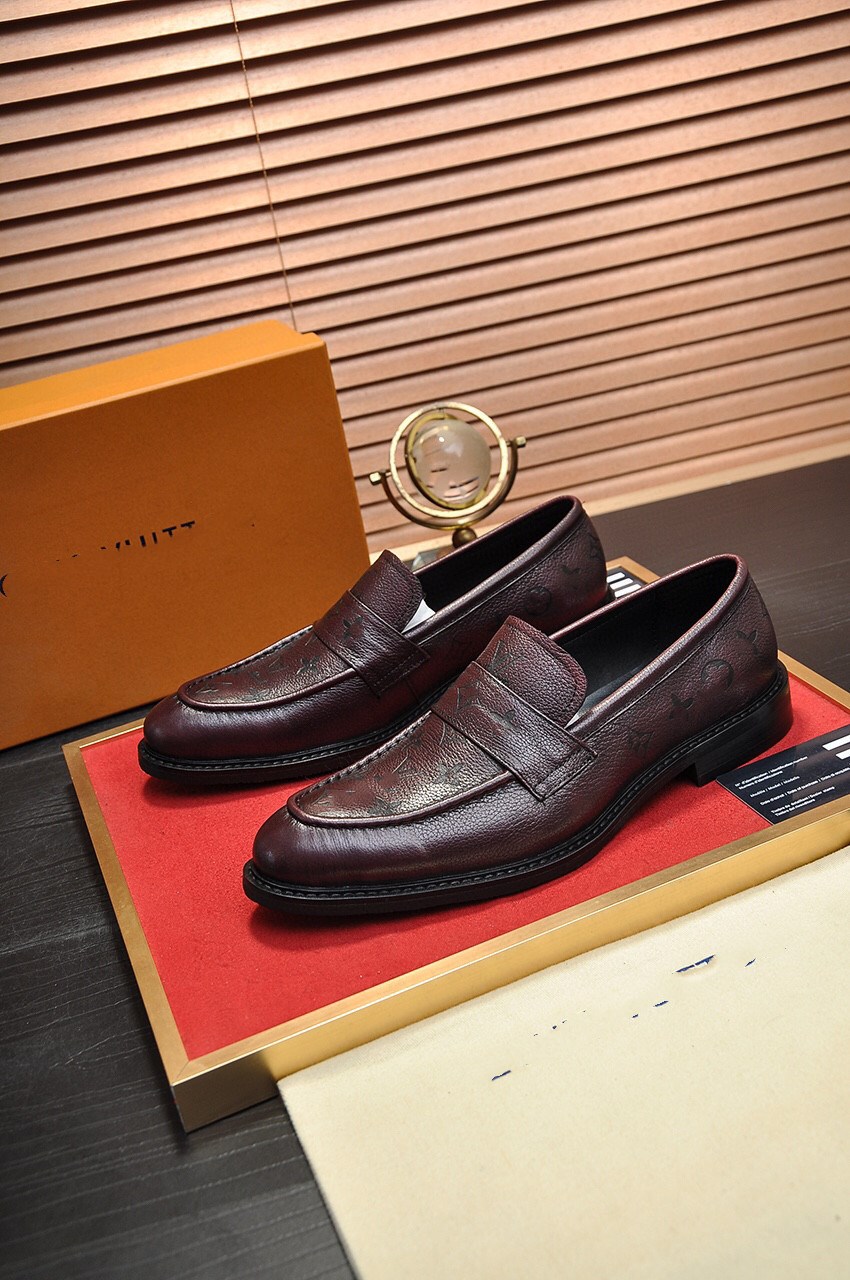 

Business Luxury OXford Shoes Man Breathable brouge Leather Shoess lace up Rubber Formal Dress Shoe Men Office Party Wedding Shoes, #01
