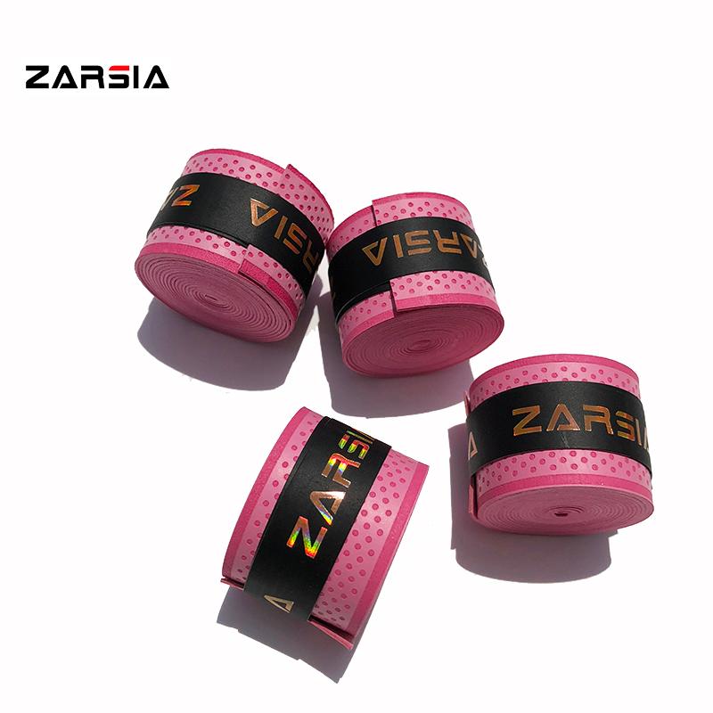 

20pcs 2021 ZARSIA Rose Color Tennis Racket Grip Anti-skid Point Sweatband Badminton Racquets Grips, Yellow;black