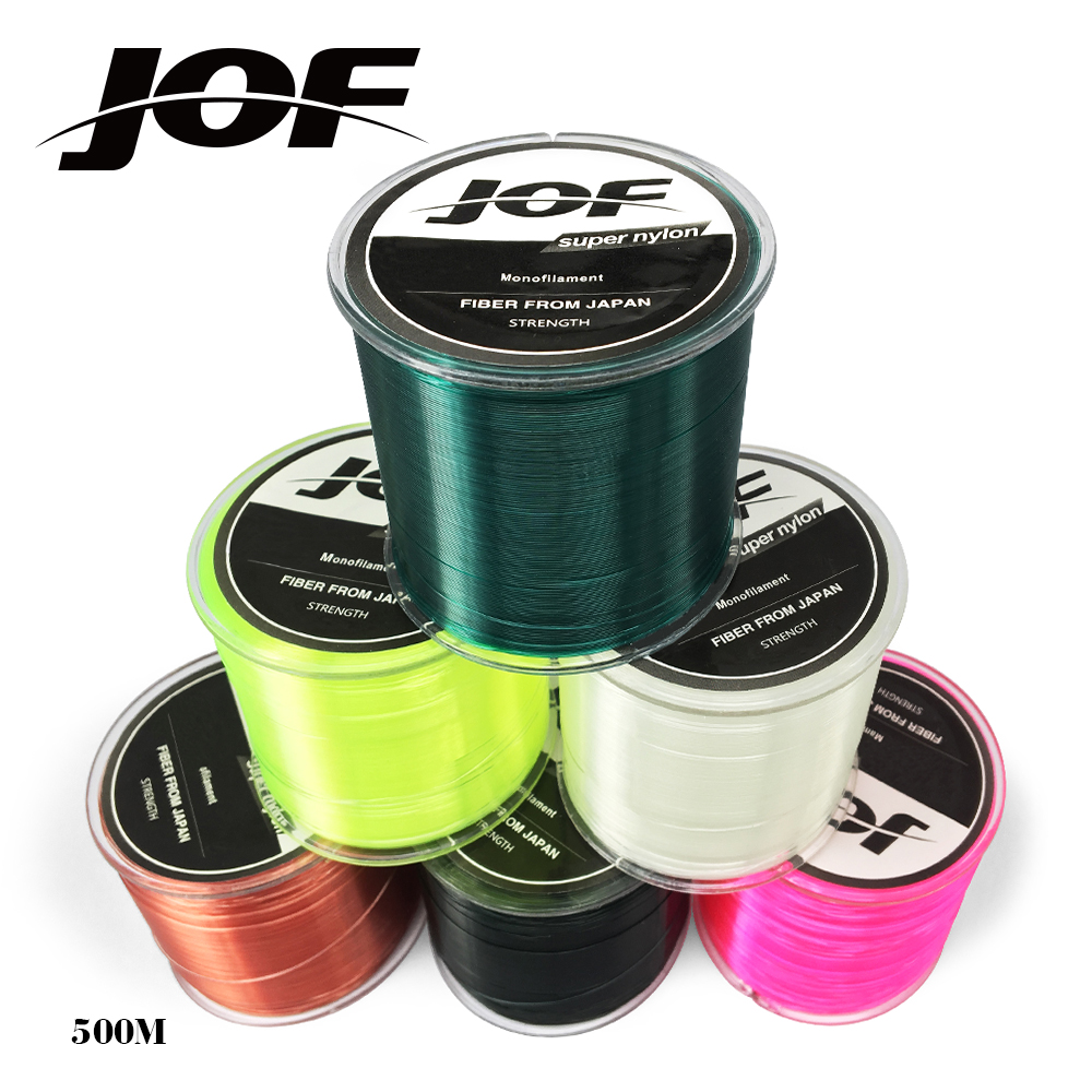 

Brand fishing line Super Strong Japan Monofilament Nylon 500m diawa Fishing Line 5 LB-30 LB