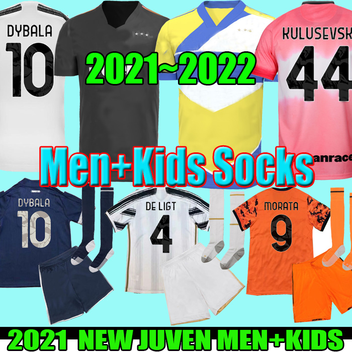

2021 Fans Player version soccer jersey football shirts Men Kids kit sets uniforms J00001, Kids away